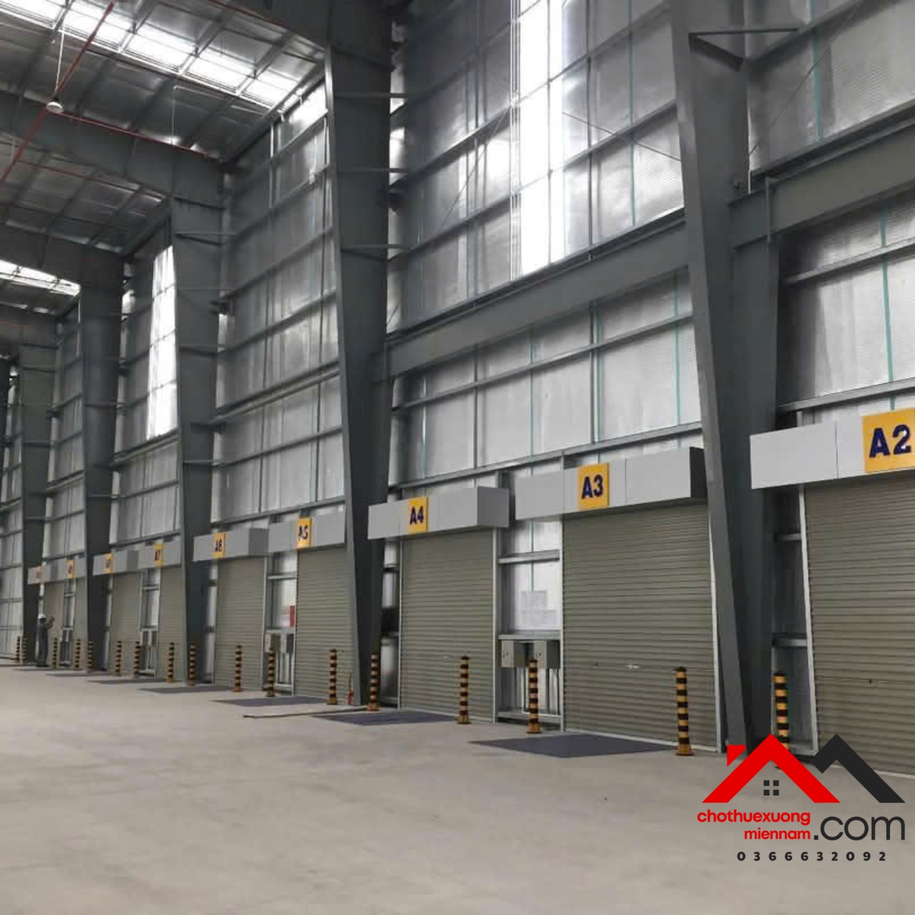 Cho thuê kho 5.400m² KCN Hiệp Phước, Nhà Bè – Cao 12.5m, PCCC tự động, dock container - Ảnh 2